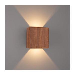 Brilagi - LED vonkajšie nástenné svietidlo DOUBLERAY LED/6W/230V drevený dekor IP54 BRI653 vyobraziť