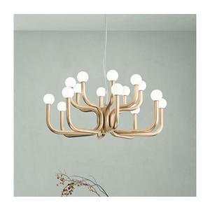 Ondaluce - Luster na lanku DERBY 16xG9/7W/230V pr. 81, 5 cm zlatý SO.DERBY/ORO vyobraziť