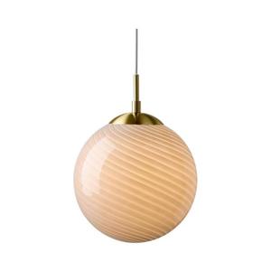 Halo Design 748358 - Závesný luster CANDY na lanku 1xE27/25W/230V pr. 20 cm sivá/mosadz 748358 vyobraziť