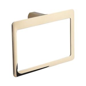 Gedy - Nástenný vešiak na uteráky PIRENEI 15x23 cm zlatý PI7087 vyobraziť