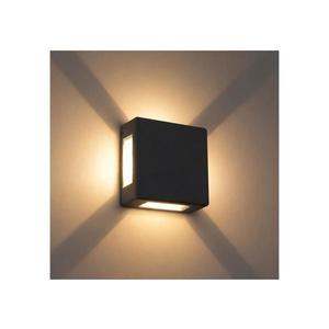 Brilagi - LED vonkajšie nástenné svietidlo QUADRAY LED/6W/230V antracit IP54 BRI646 vyobraziť