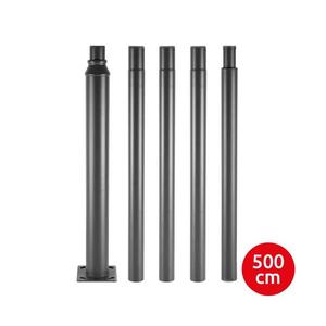 Brilagi - Kovová tyč pre stožiar vonkajšieho osvetlenia 5 m, priemer 58 mm, antracit BRI784 vyobraziť