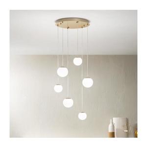 Ondaluce - LED závesný luster SANTOS LED/48W/230V pr. 45 cm zlatá/biela SO.SANTOS/6-ORO vyobraziť