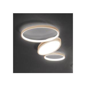 Ondaluce - stmievateľné LED stropné svietidlo RICE LED/25W/230V 38x63 cm zlaté PL.RICE/PC-ORO vyobraziť