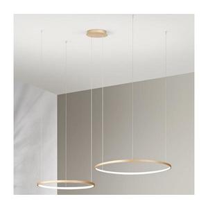 Ondaluce - LED stmievateľný luster na lanku SOEL LED/28W/230V + LED/38W zlatá SO.SOEL/2-ORO vyobraziť