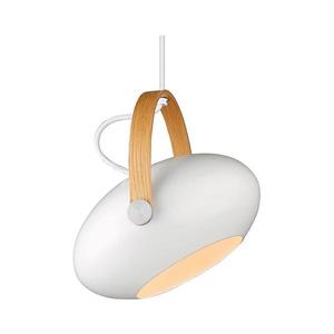 Halo Design 734337 - Závesné svietidlo na lanku DC 1xE27/40W/230V Ø 26 cm biela/dub 734337 vyobraziť