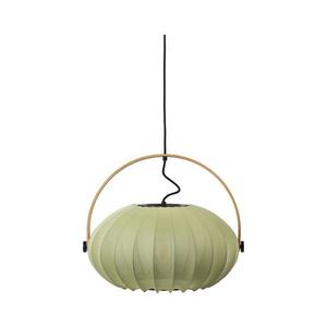 Halo Design 746361 - Závesný luster na lanku DC 1xE27/40W/230V, priemer 40 cm, zelená/dub 746361 vyobraziť