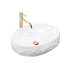 REA-U5660 - Umyvadlo na dosku MAYA 39x60 cm keramika/lesklá biela REA-U5660 vyobraziť