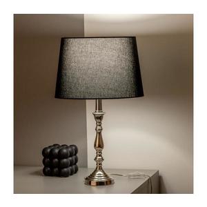Brilagi - Stolná lampa CERIA 1xE27/60W/230V pr. 30 cm lesklý chróm/čierna 1xEG78312+1xEG781038 vyobraziť