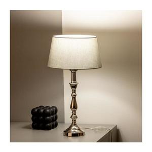 Brilagi - Stolná lampa CERIA 1×E27/60W/230V, Ø 25 cm, lesklý chróm/sivá 1xEG78312+1xEG781033 vyobraziť