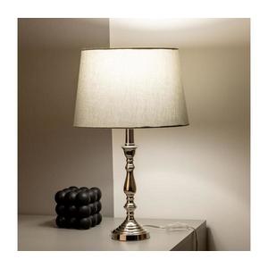 Brilagi - Stolová lampa CERIA 1xE27/60W/230V pr. 30 cm lesklý chróm/sivá 1xEG78312+1xEG781036 vyobraziť