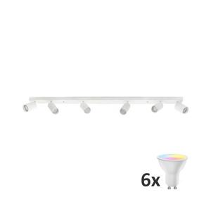 LED RGBW bodové svietidlo ANGIE 6xGU10/6, 5W/230V biela MX0124+AI2323 vyobraziť