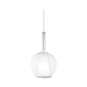 Ideal Lux - Závesný luster na lanku KALIQUE 1xE27/42W/230V priemer 18 cm priehľadný 359939 vyobraziť