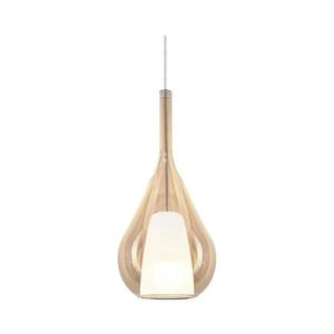 Ideal Lux - Závesný luster na lankách KALIQUE 1xE27/42W/230V, priemer 18 cm, dymovo-béžový 360058 vyobraziť