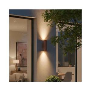 Ideal Lux - Vonkajšie nástenné svietidlo GUN 1xE27/60W/230V 31 cm IP54 hnedá 163611 vyobraziť