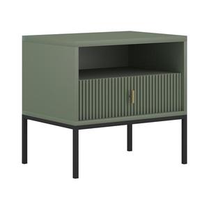 Nočný stolík SUE zelená/čierna 5904804554415 vyobraziť