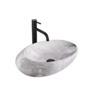 REA-U6651 - Umývadlo na dosku ROXY 31x49 cm keramika/šedá/imitácia kameňa REA-U6651 vyobraziť