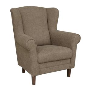 Kreslo ušiak GALA hnedé 8590828129103 vyobraziť