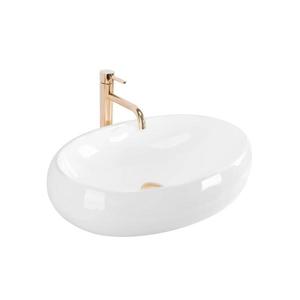 REA-U0656 - Umývadlo na dosku MELANIA 40, 5x60 cm keramika/lesklá biela REA-U0656 vyobraziť