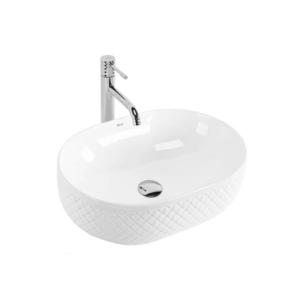 REA-U6366 - Umývadlo na dosku OKTAWIA 35, 5x50 cm keramika/biela REA-U6366 vyobraziť