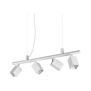 Ideal Lux - závesný LED luster na lankách DYNAMITE 4xGU10/7W/230V CRI 90 biela 367453 vyobraziť
