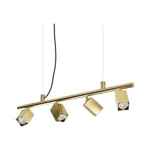 Ideal Lux - LED luster na lanku DYNAMITE 4xGU10/7W/230V CRI 90 mosadz 371399 vyobraziť