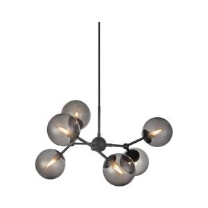 Halo Design 738823 - Luster na lankách ATOM 6xG9/28W/230V pr. 57 cm čierna/k. čierna 738823 vyobraziť
