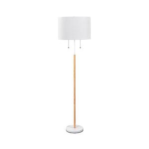 Light Prestige Stojacia lampa FOGO 2xE27/15W/230V biela/béžová LP-0304/2F WH vyobraziť