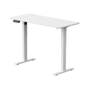 Výškovo nastaviteľný písací stôl LEVANO 140x60 cm biela LV9902 vyobraziť
