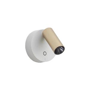 Ideal Lux - stmievateľné nástenné bodové svietidlo ELF LED/3W/230V CRI 95 zlatá/biela 347493 vyobraziť