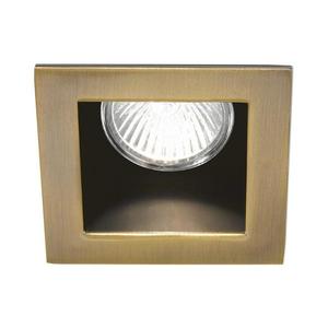 Ideal Lux - Zapustené svietidlo FUNKY 1xGU10/50W/230V 9x9 cm mosadz 083247 vyobraziť