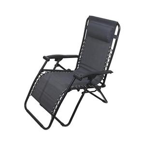 Skladacie polohovateľné kreslo šedá 13521 vyobraziť