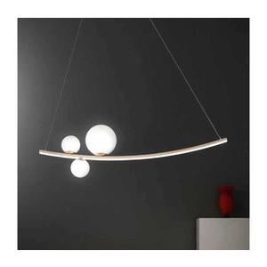 Ondaluce - Stmieva­teľný LED závesný luster ALTALENA LED/48W/230V zlatá/biela SO.ALTALENA/ORO vyobraziť