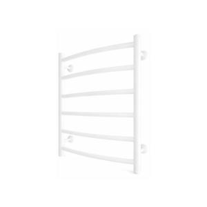 Mario-Radiators Kúpeľňový rebríkový radiátor INOX CLASSIC 120W/230V 57 x 43 cm nerezová oceľ/biela 1.137.047723.WM vyobraziť