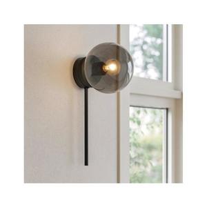 Ondaluce - Nástenné svietidlo JEWEL 1xE14/10W/230V čierna/dymová čierna AP.JEWEL/NERO vyobraziť