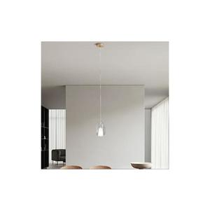 Ondaluce - Závesný luster na lanku TH 1xE27/15W/230V pr. 19 cm zlatá/číra SO.TH/1-TRASPA vyobraziť