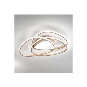 Ondaluce - LED stmievateľné stropné svietidlo ROSE LED/70W/230V 63x67 cm zlaté PL.ROSE/MDORO3000K vyobraziť