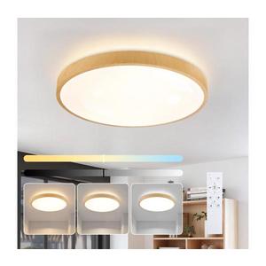 Brilagi-LED Stmievateľné svietidlo GLASS POOL DOUBLE LED/60W/230V 50 cm, dekor dreva + DO BRI748 vyobraziť