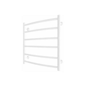 Mario-Radiators Kúpeľňový rebríkový radiátor INOX CLASSIC 122W/230V 57x53 cm nerez/biela 1.137.047724.WM vyobraziť