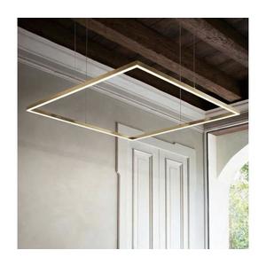 Ideal Lux - LED luster na lankách ORACLE SLIM LED/53W/230V CRI 90 90x90 cm zlatý 370538 vyobraziť