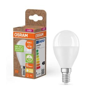 LED žiarovka z recyklovaného plastu P45 E14/7, 5W/230V 2700K - Osram 4058075832121 vyobraziť