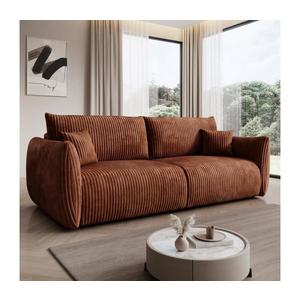 Rozkladacia dvojmiestná pohovka FRIDA hnedá 8590828985655 vyobraziť