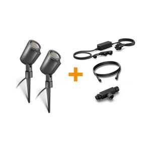 Steinel 093907 - Základná súprava LED RGBW 2x vonkajšie svietidlá LED/7, 8W/24V IP65 093907 vyobraziť