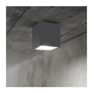 Ideal Lux - Vonkajšie bodové svietidlo TECHO 1xGU10/20W/230V 15x15cm IP54 antracit 251516 vyobraziť