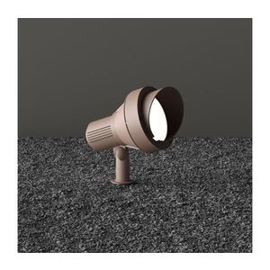 Ideal Lux - Vonkajšia lampa TERRA 1xGU10/28W/230V IP65 hnedá 163727 vyobraziť