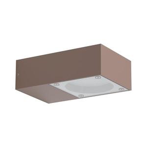 Ideal Lux - Vonkajšie nástenné svietidlo SIRIO 1xGX53/9W/230V IP65 hnedá 318196 vyobraziť