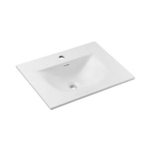 COMAD SKY 1 60 DP MATT WHITE - Zapustené umývadlo SKY 46x61 cm v matnej bielej SKY 1 60 DP MATT WHITE (E-8099-60) vyobraziť