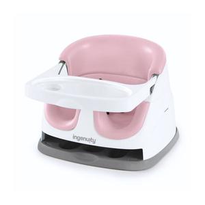 Ingenuity - Podsedák na jedálenskú stoličku 2v1 BABY BASE ružový 16726-2 vyobraziť