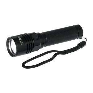 - Nabíjateľná hliníková LED baterka 3W/2000 mAh IPX4 čierna 50006213 vyobraziť