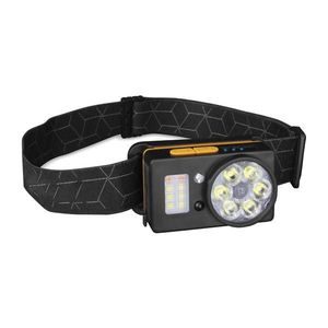 - LED dobíjacia čelovka so senzorom a funkciou powerbanky, LED/1200 mAh, IP44, čierna 50006221 vyobraziť